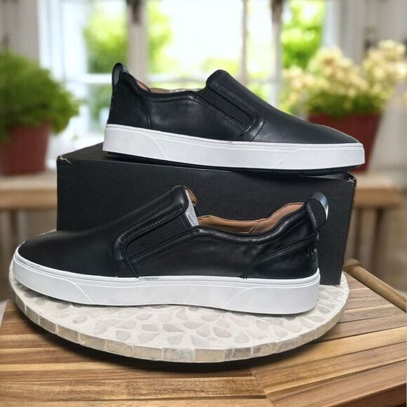 Vionic Kimmie Leather Arch Support Orthotic Slip-On Sneakers Comfort Shoes Women - Picture 8 of 10
